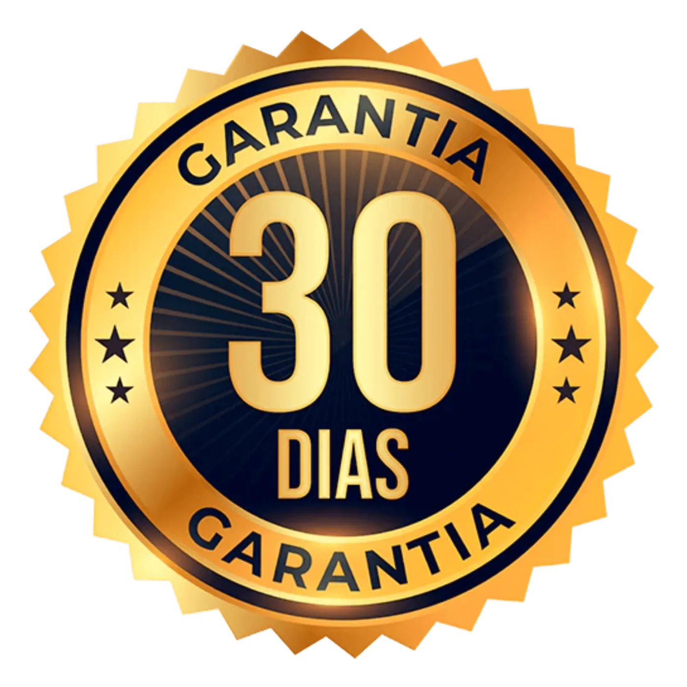 Selo de garantia de 30 dias